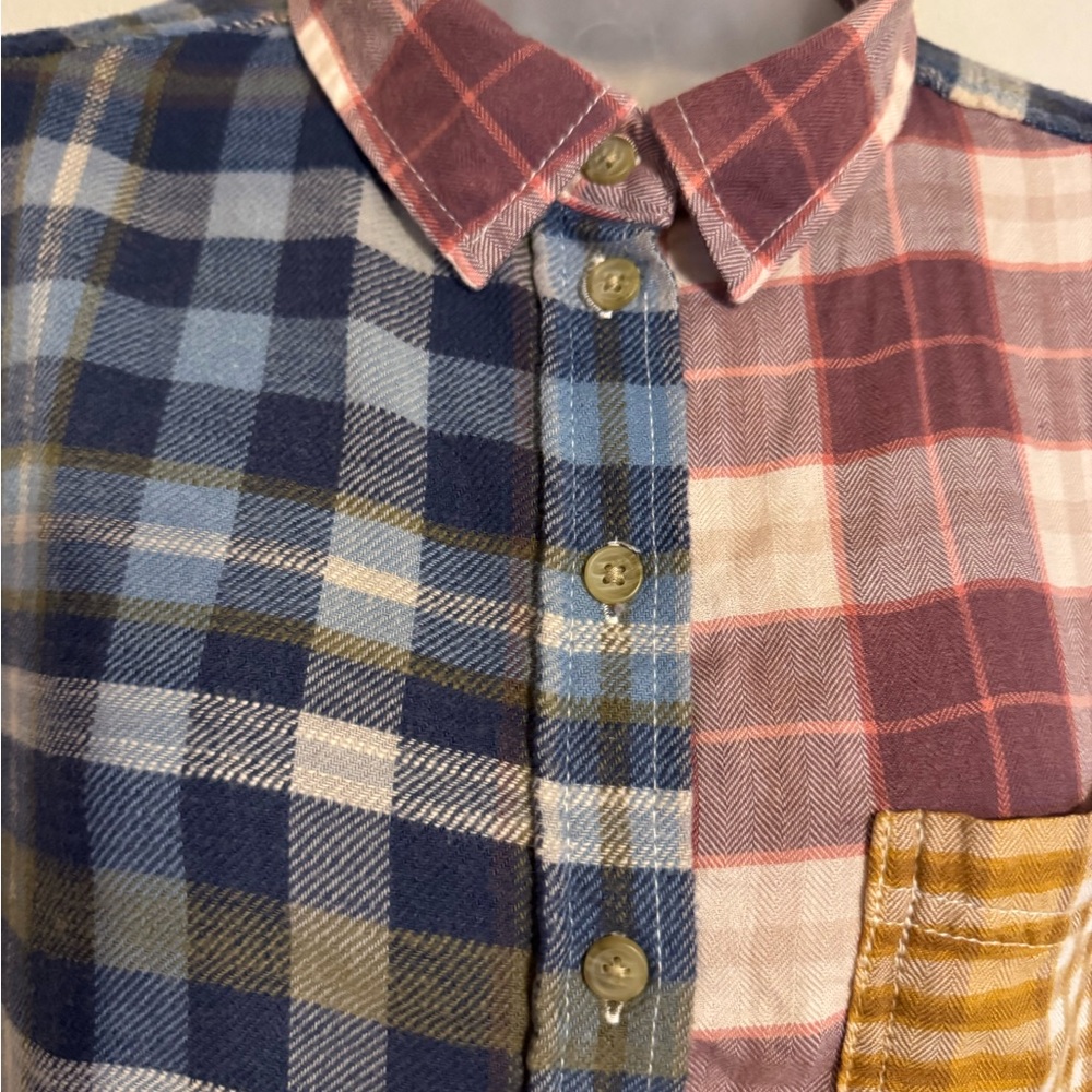 AMERICAN EAGLE Multicolor Plaid Shirt FALL/WINTER   XSMALL  #G - Picture 2 of 7